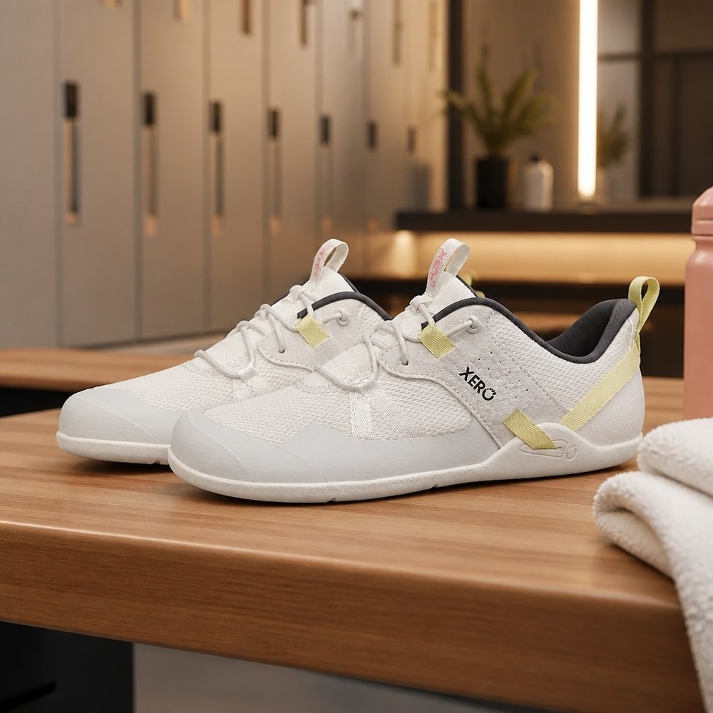 Xero Prio Coast Shoes Womens 8.5 White Barefoot Minimalist Running Walking